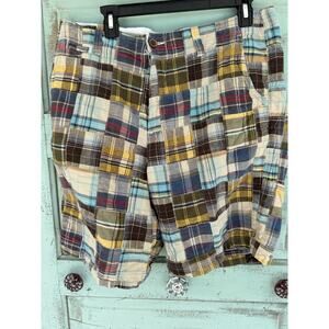 Islander Mens Patchwork Cargo Shorts Size‎ 36 Inseam 10” Summer